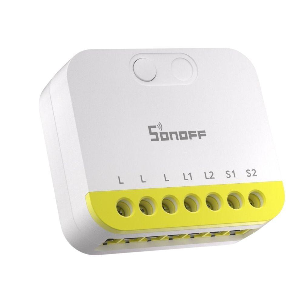 Interruptor Zigbee Sonoff Mini DUO-L de 2 Canales Sin Neutro-1