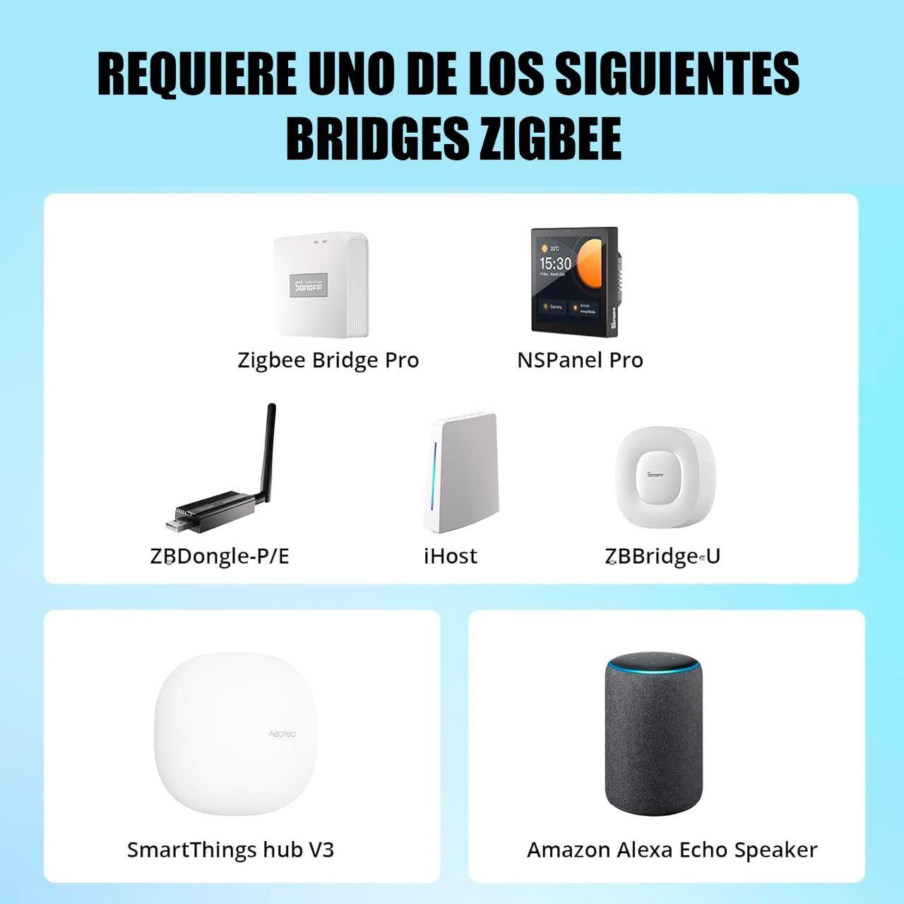 Sensor de Puertas y Ventanas Zigbee - Sonoff SNZB-04P-3
