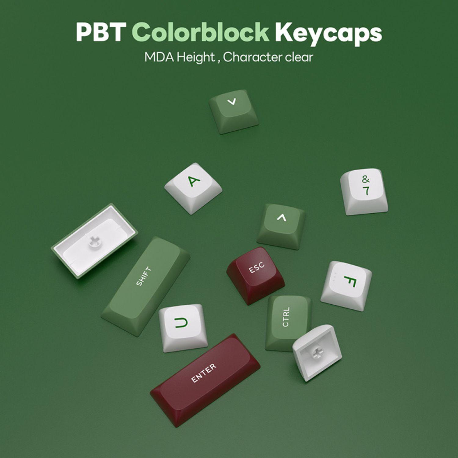 Teclado Mecánico RK R65 Green Español 65% Royal Kludge-5
