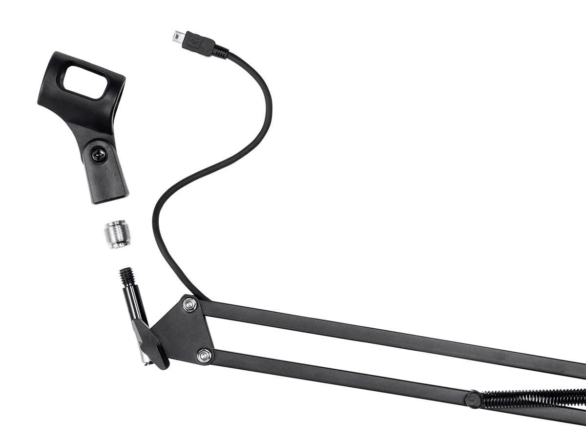 Soporte para micrófono con brazo ajustable con suspensión-1