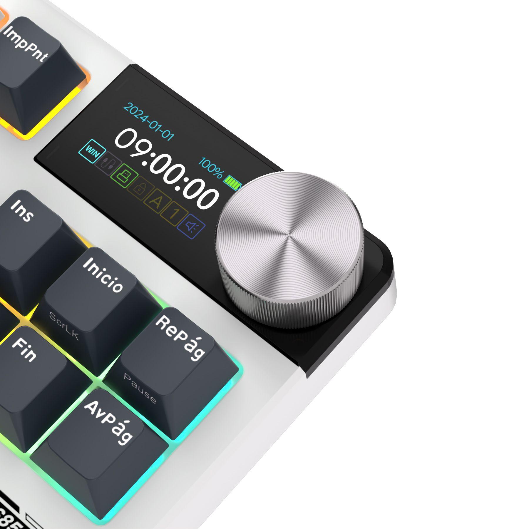 Teclado Mecánico Inalámbrico RKS85 80% TKL Español-2