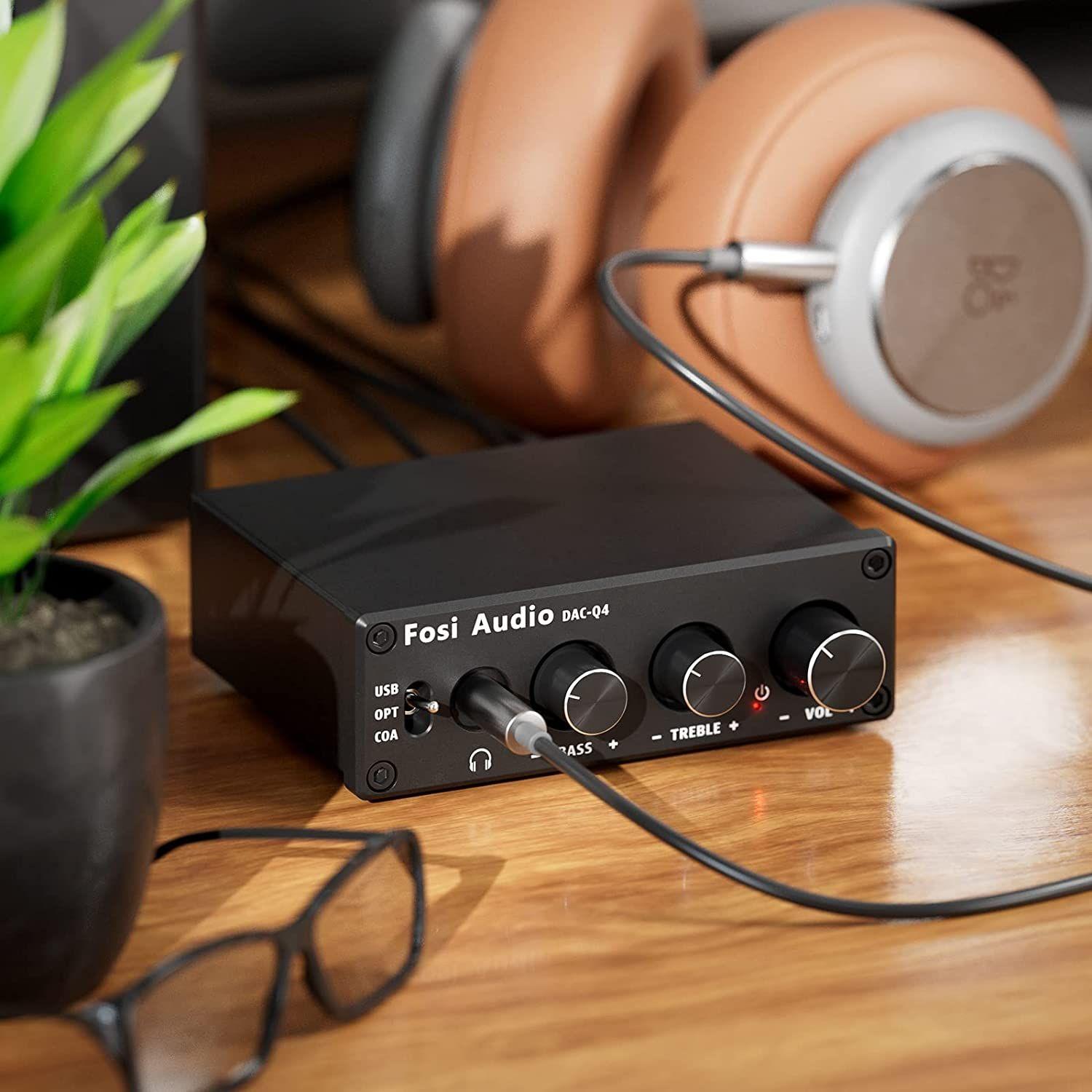 Amplificador de Audífonos - Fosi Audio Q4-3