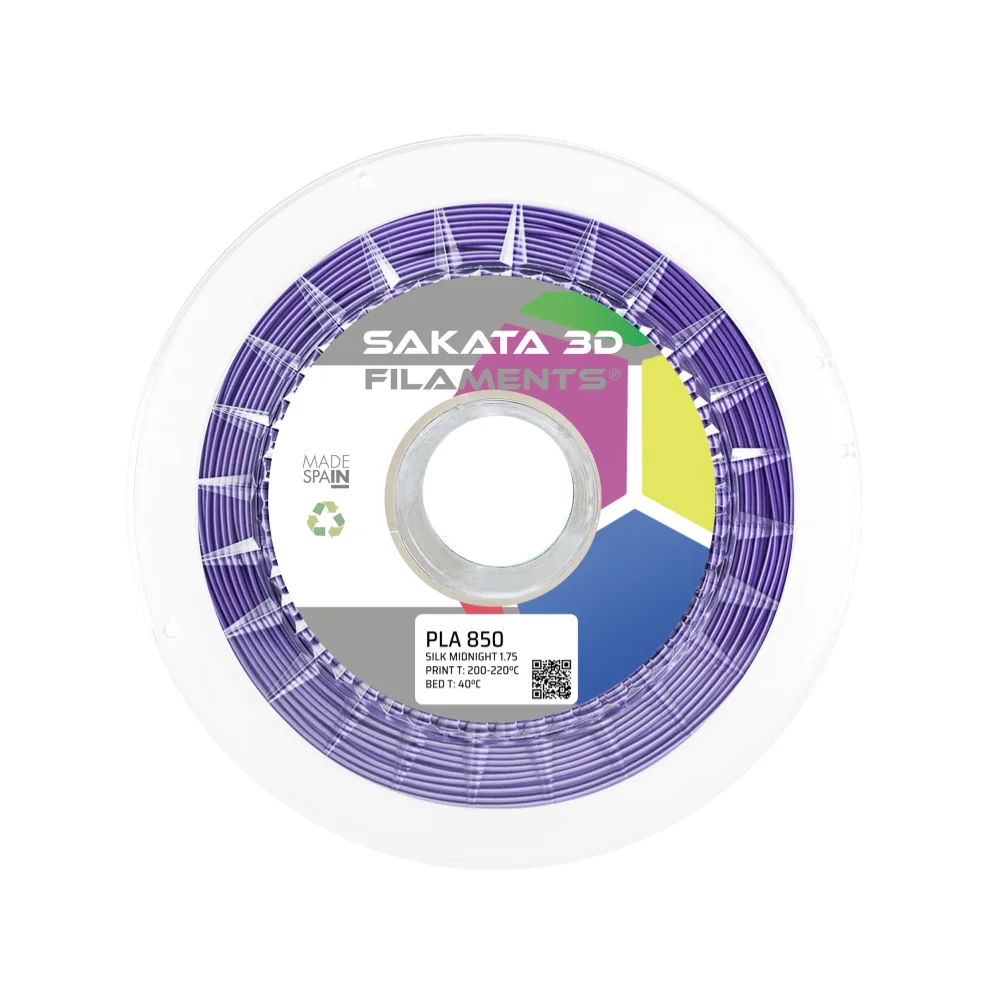 Filamento Sakata PLA 850 color Silk Midnight 1Kg-0