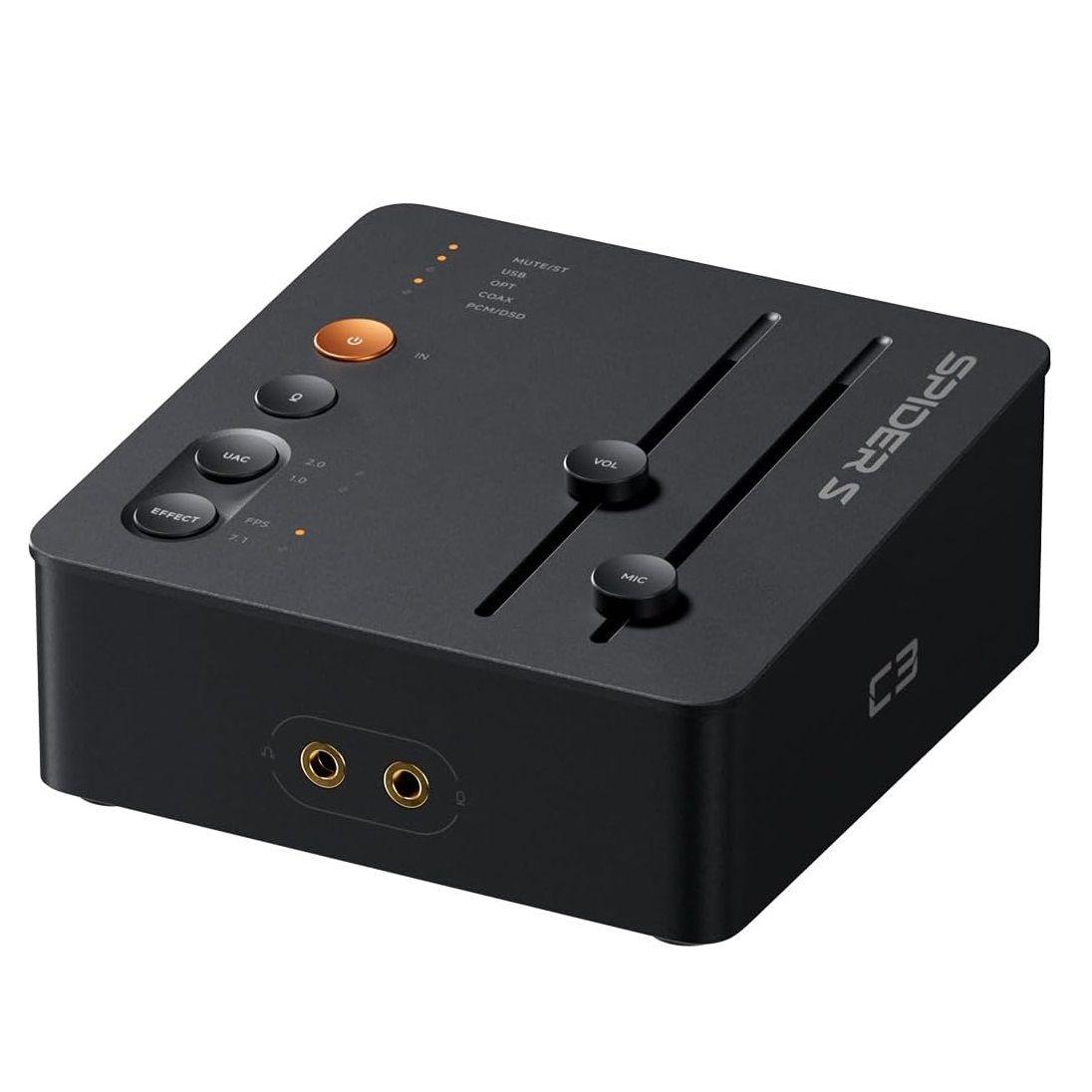 Amplificador Audífonos Fosi Audio C3 StepSense Gaming USB-C-0