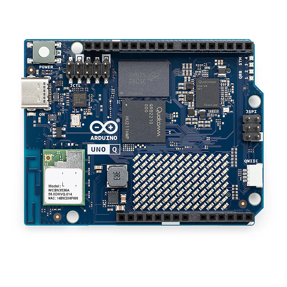 Arduino Uno Q 4GB Con Microprocesador Qualcomm Dragonwing-2