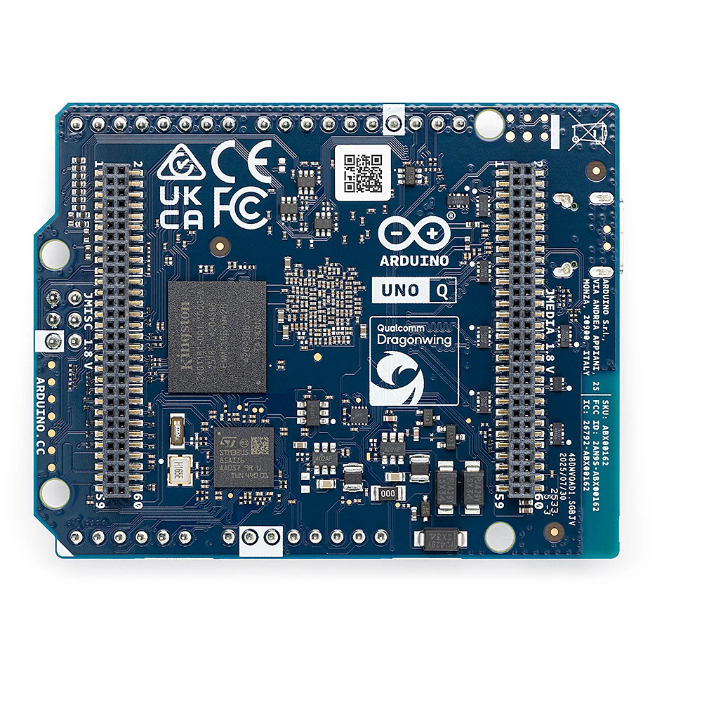 Arduino Uno Q 4GB Con Microprocesador Qualcomm Dragonwing-3