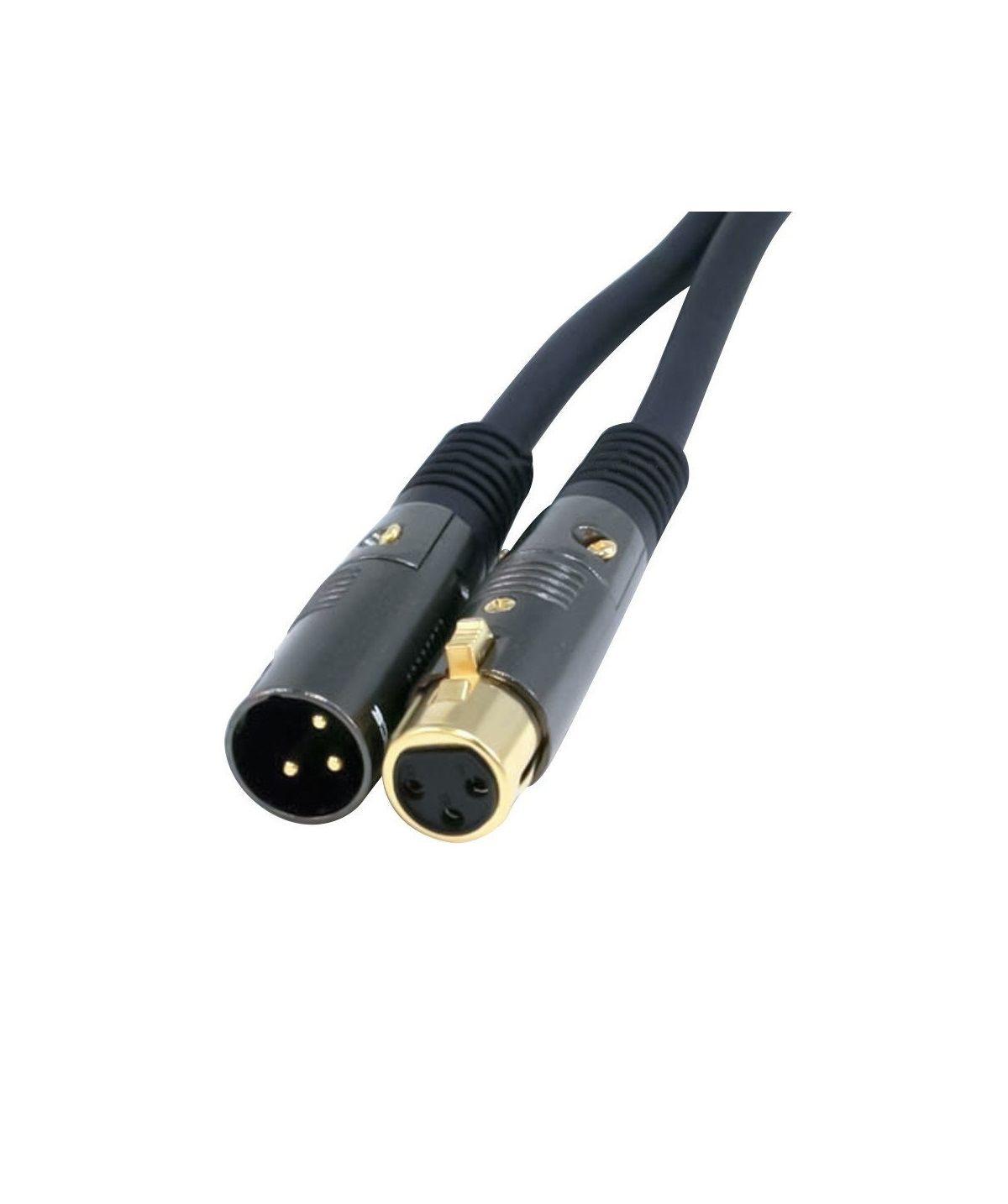 Cable XLR macho a XLR hembra 25ft 7.62m-1