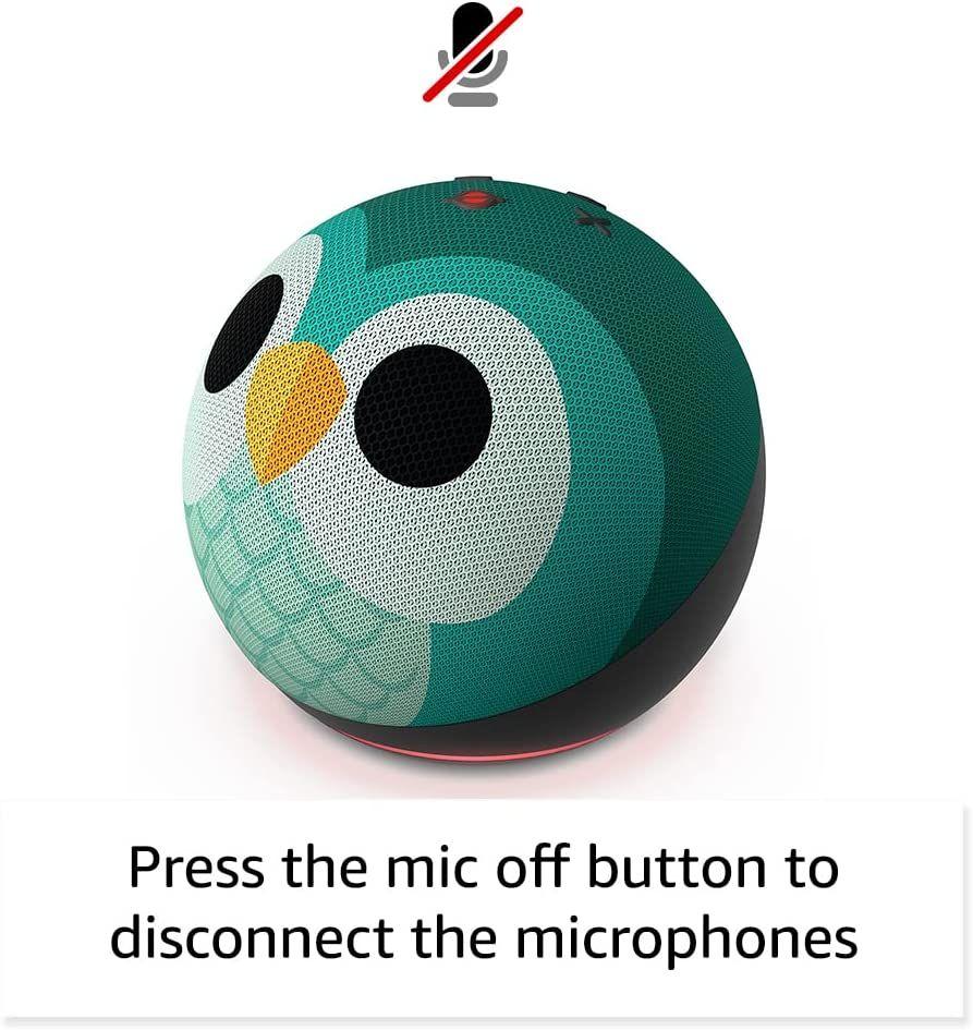  Amazon Echo Dot Kids 5 Owl - Con Asistente Virtual Alexa-3