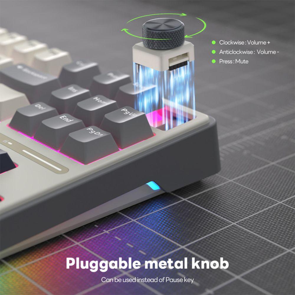 Teclado Mecánico Español RK R87Pro 80% TKL - Royal Kludge-4