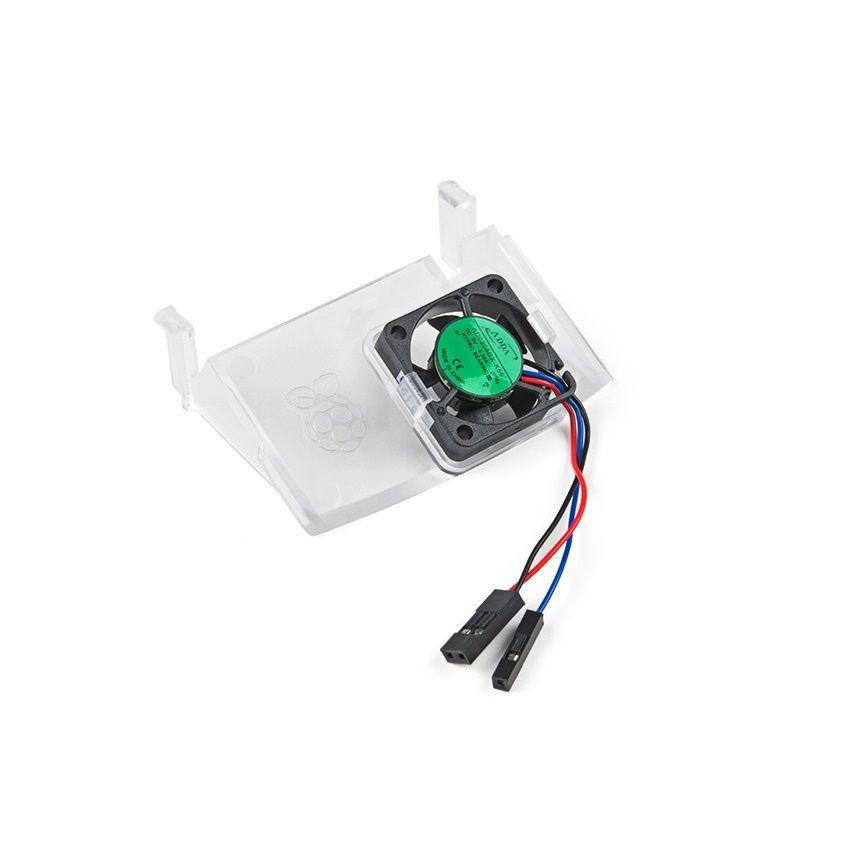 Ventilador original para Raspberry Pi 4 con disipador-2