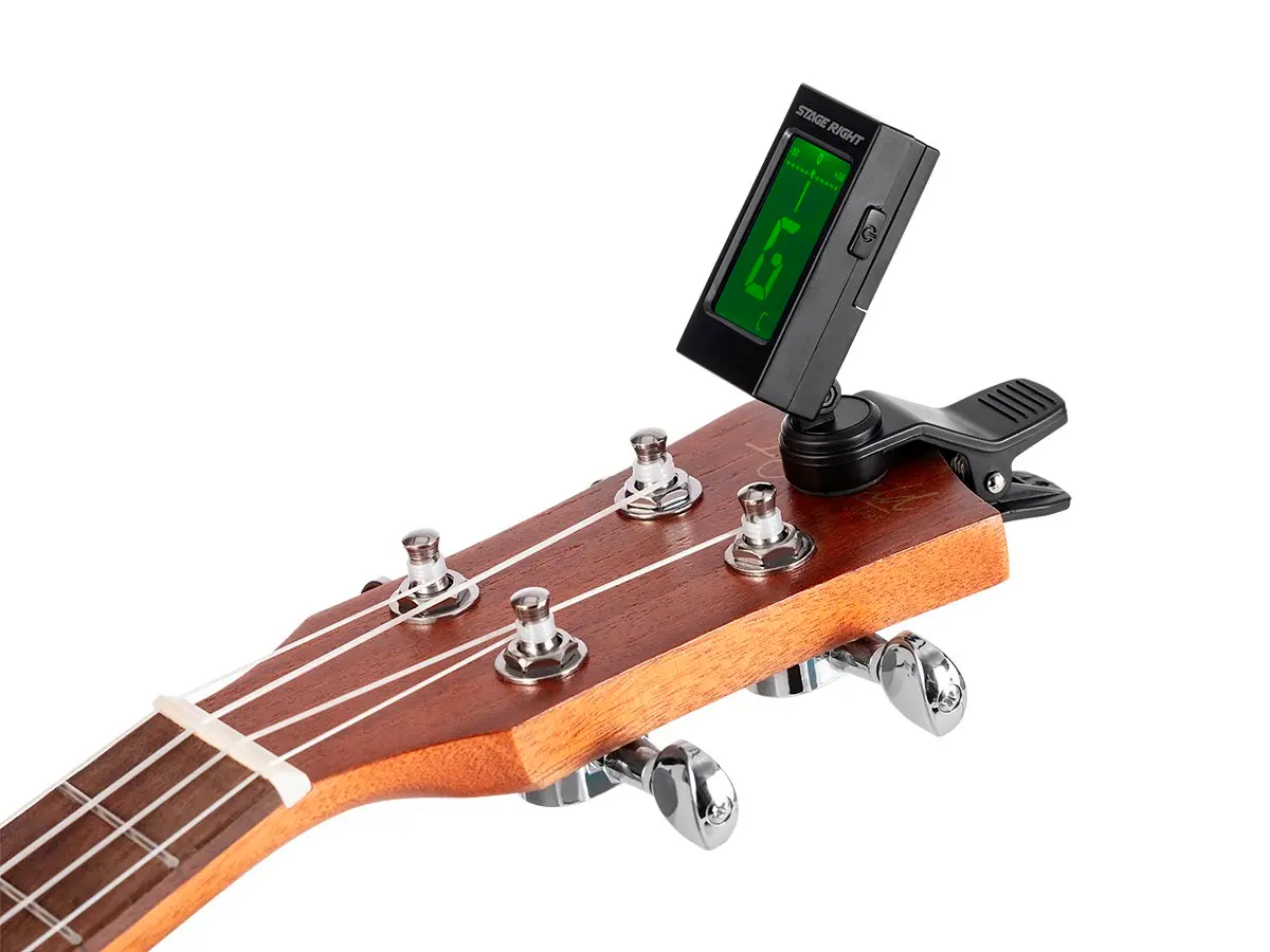 Afinador de guitarra modelo clip Monoprice-2
