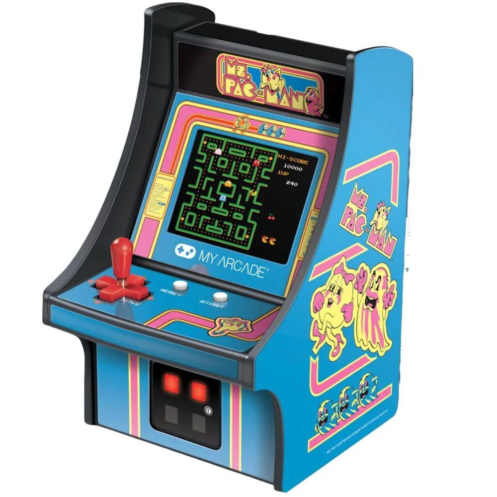 Mini Consola Arcade Ms. Pac-Man - My Arcade-0