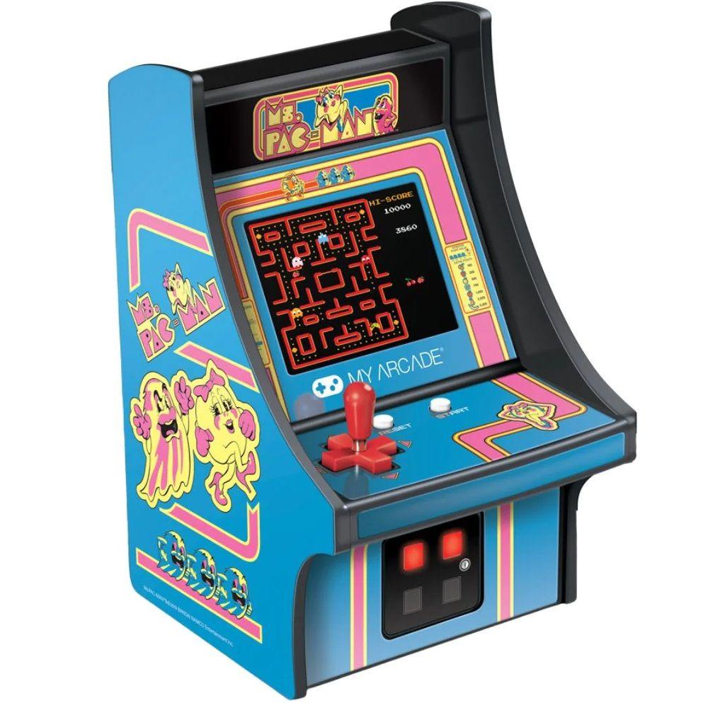 Mini Consola Arcade Ms. Pac-Man - My Arcade-1