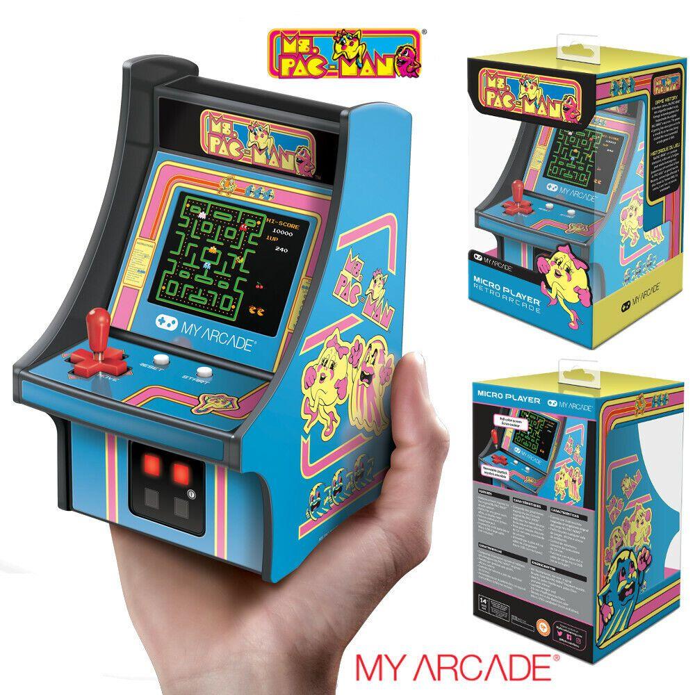 Mini Consola Arcade Ms. Pac-Man - My Arcade-3