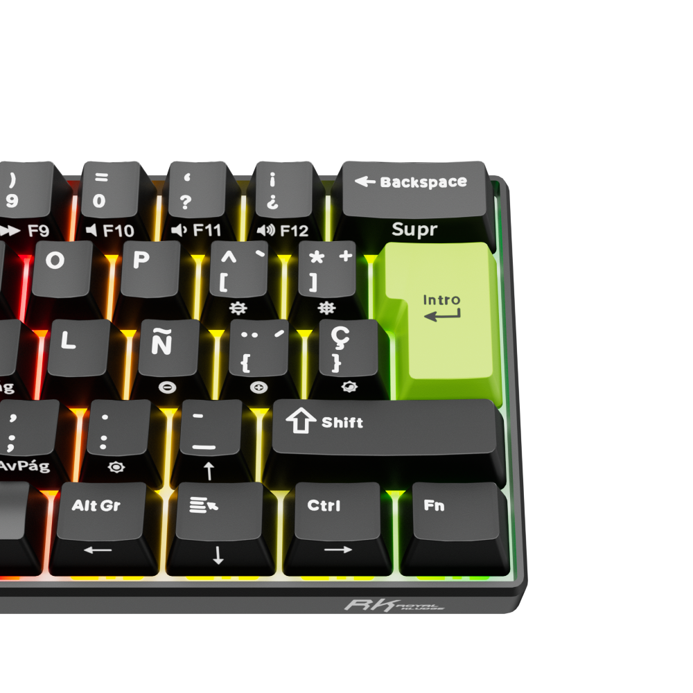 Teclado Magnético Gamer 60% Royal Kludge C61 HE Hall Effect-3