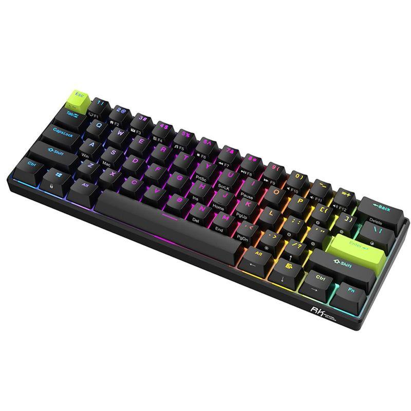 Teclado Magnético Gamer 60% Royal Kludge C61 HE Hall Effect-1