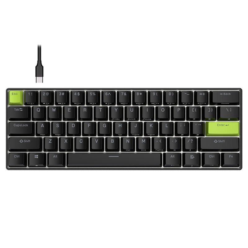 Teclado Magnético Gamer 60% Royal Kludge C61 HE Hall Effect-2