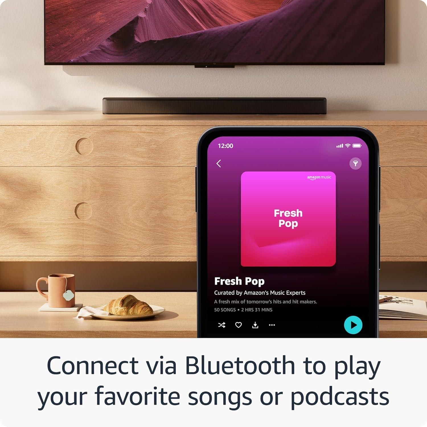 Soundbar Amazon Fire TV Plus con Subwoofer-2