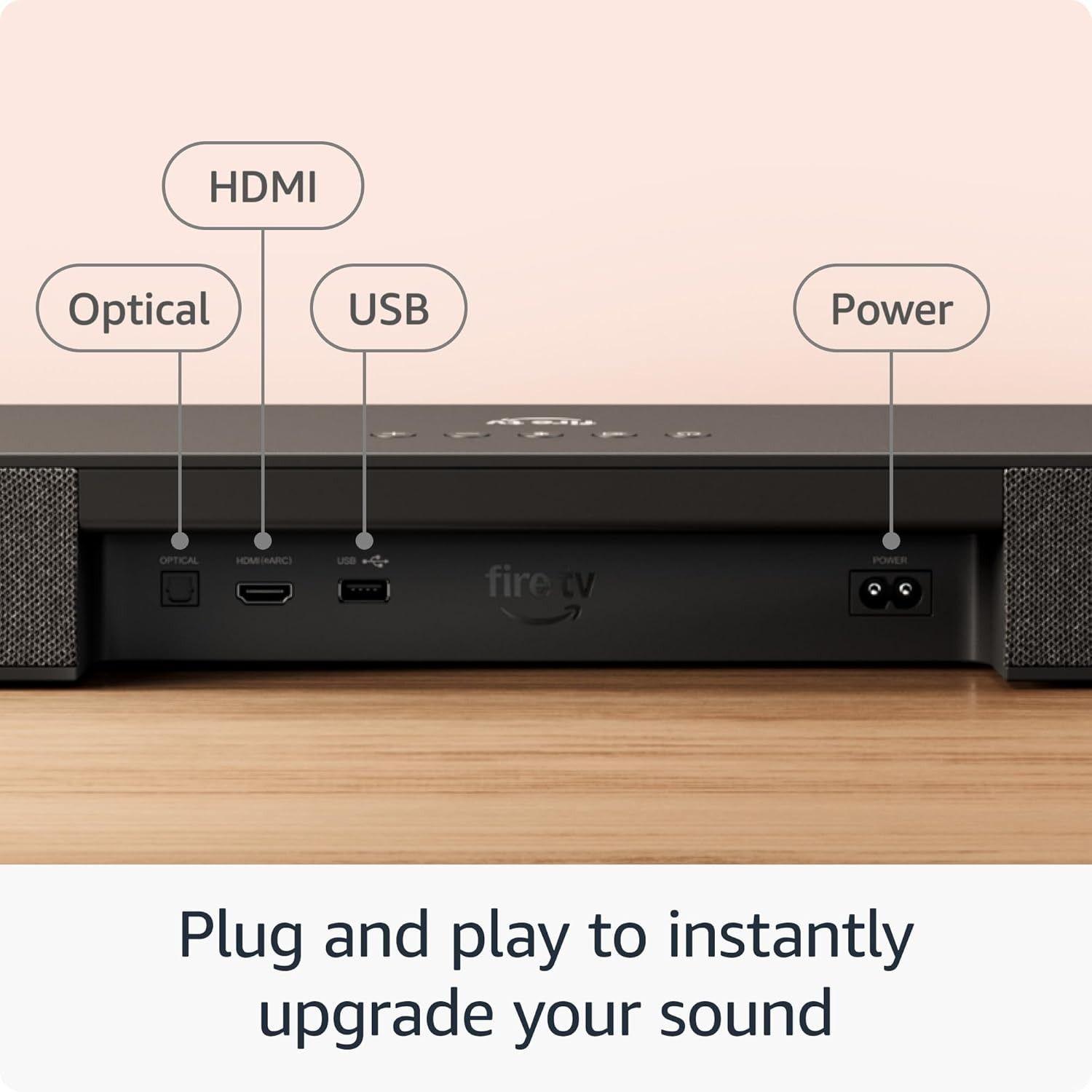 Soundbar Amazon Fire TV Plus con Subwoofer-4