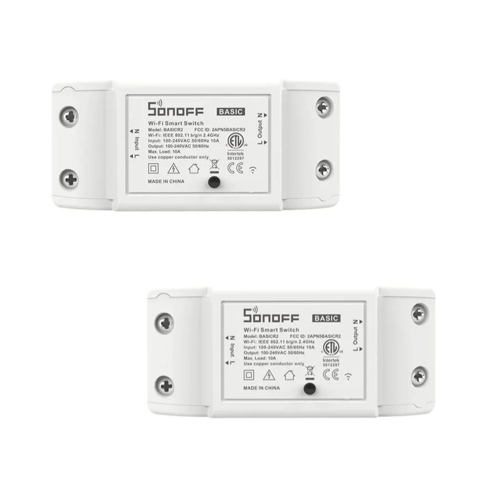 Pack de 2 Interruptores Wifi DIY Sonoff Basic-0