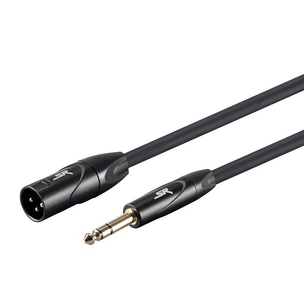 Cable XLR macho a 1/4" 6ft (1.82m)-0