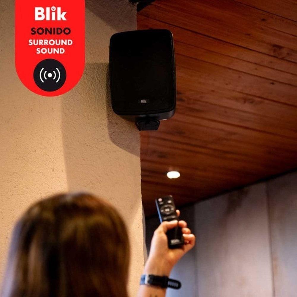 Parlantes Pasivos Bluetooth Blik Fidelity 60W Negros-2