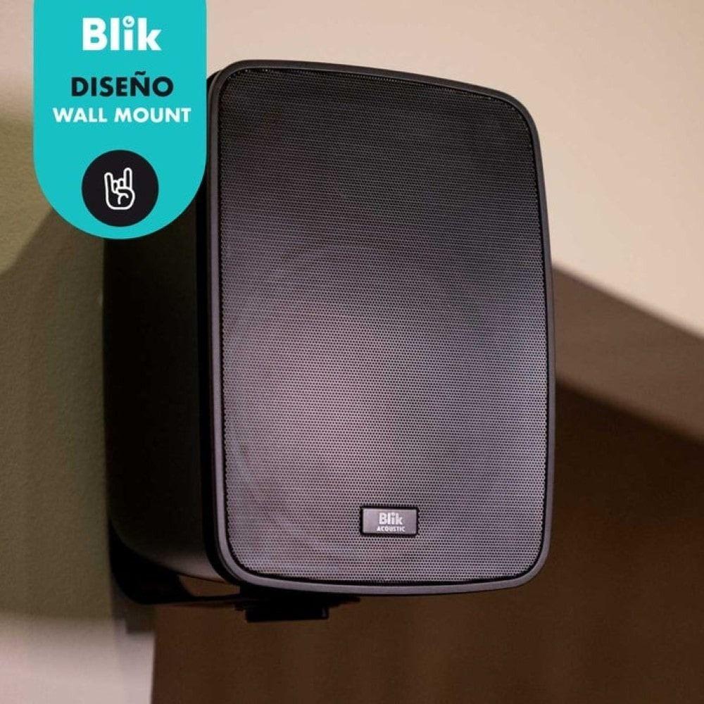 Parlantes Pasivos Bluetooth Blik Fidelity 60W Negros-3