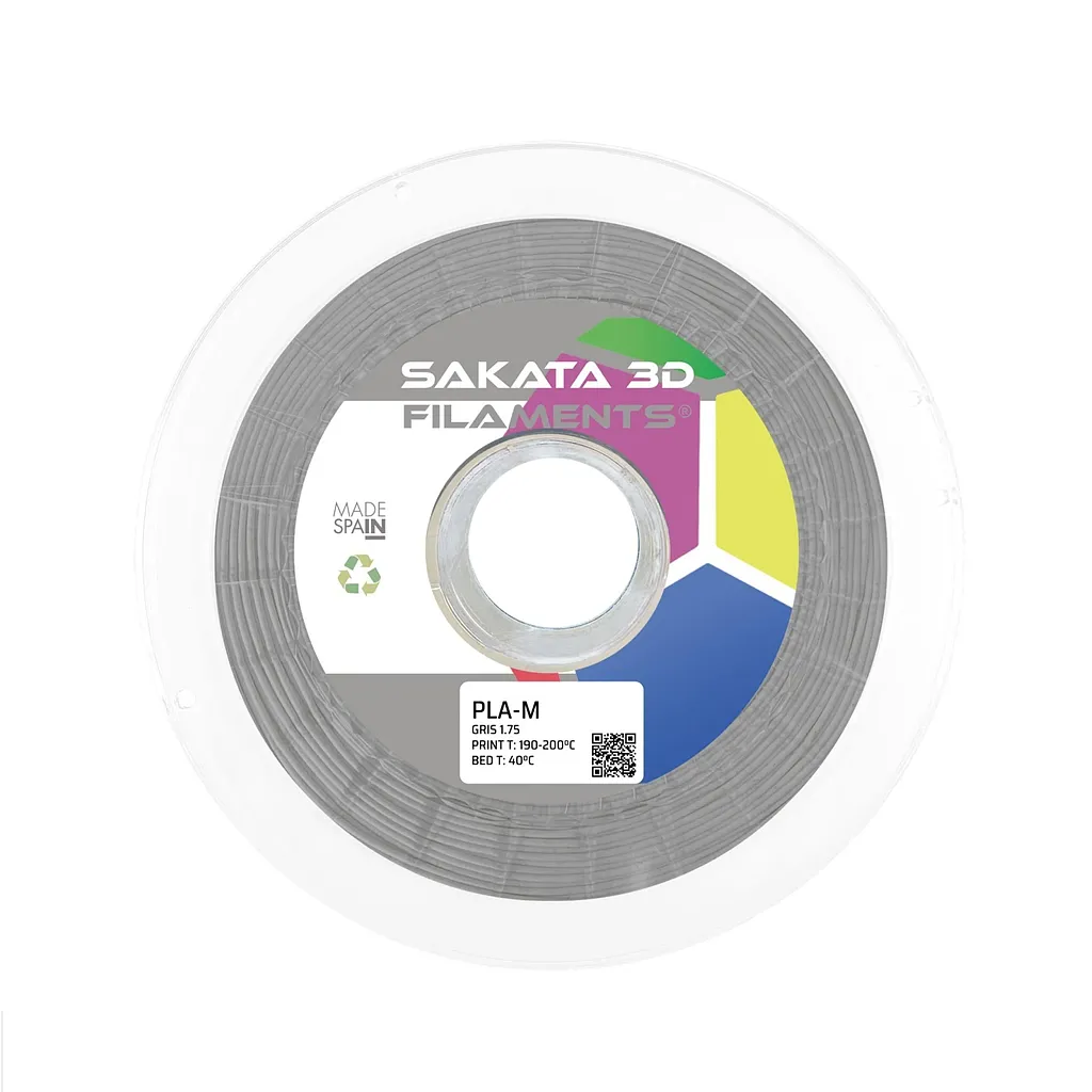 Filamento Sakata PLA-M Gris Mate 1Kg-0