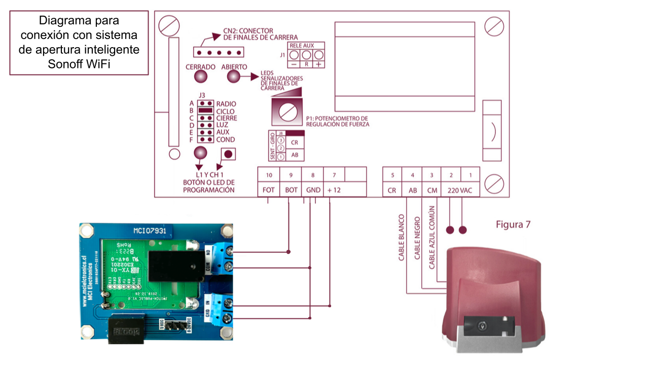 Control WiFi de portones chapas electricas Ewelink-4