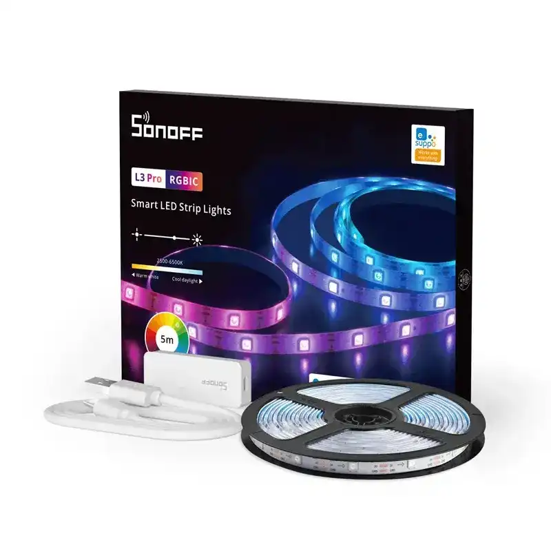 Tira LED Wifi RGBIC Sonoff L3 Pro 5 Metros-0