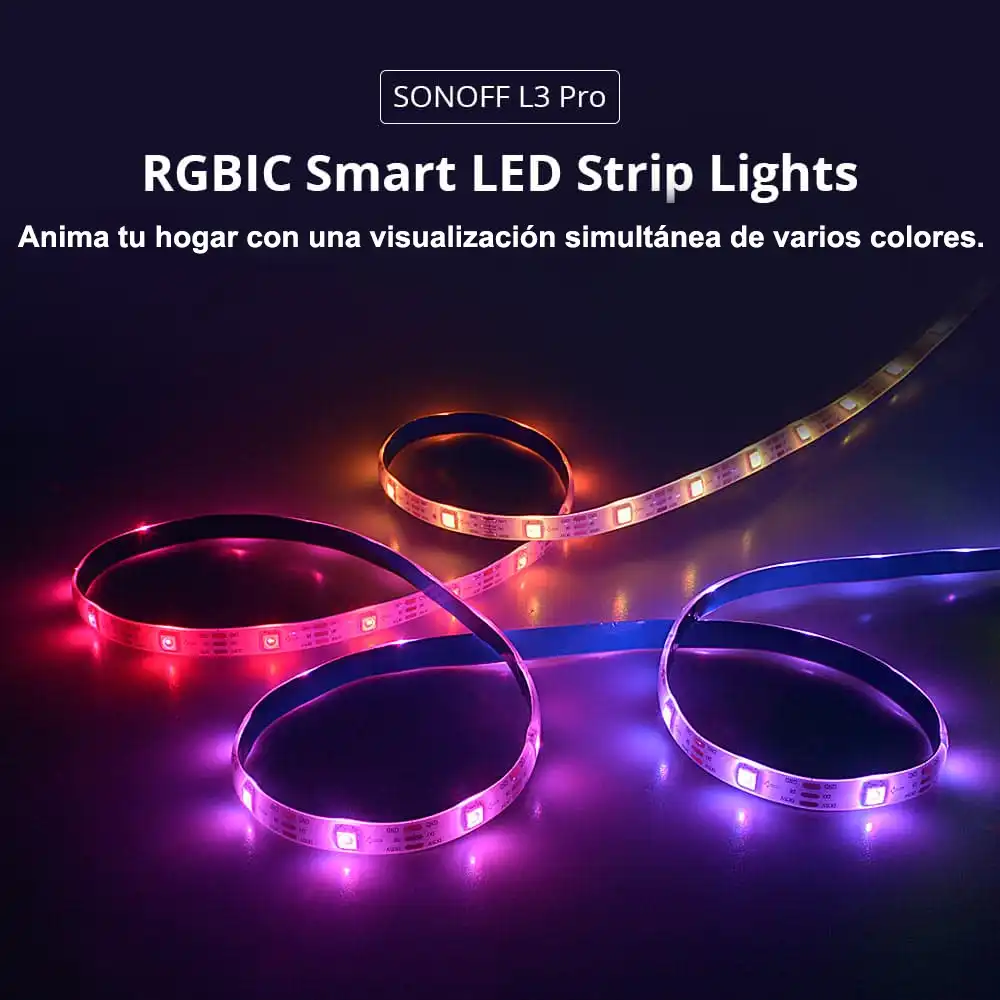 Tira LED Wifi RGBIC Sonoff L3 Pro 5 Metros-1
