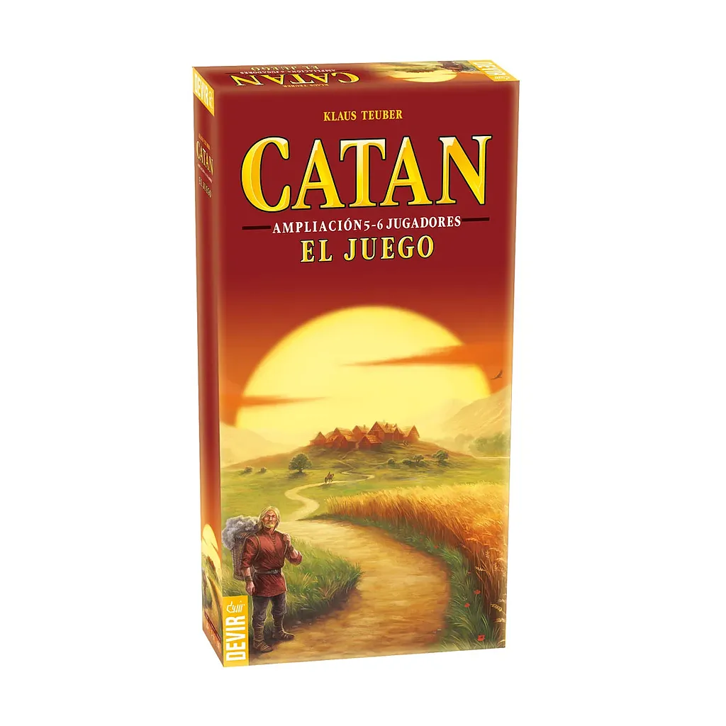 Juego de mesa Catan Básico Expansión 5-6 Jugadores-0