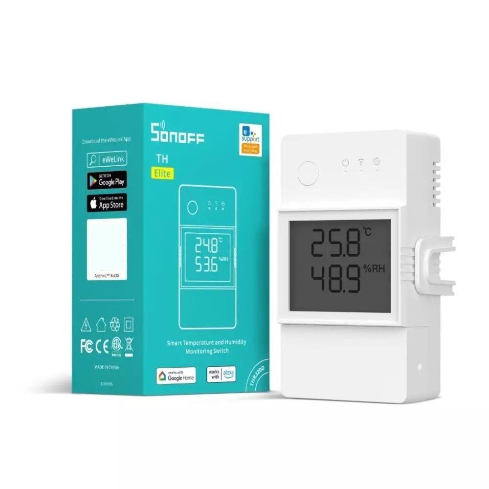 Pack Interruptor Wifi TH Elite 20A + Sensor THS01-1