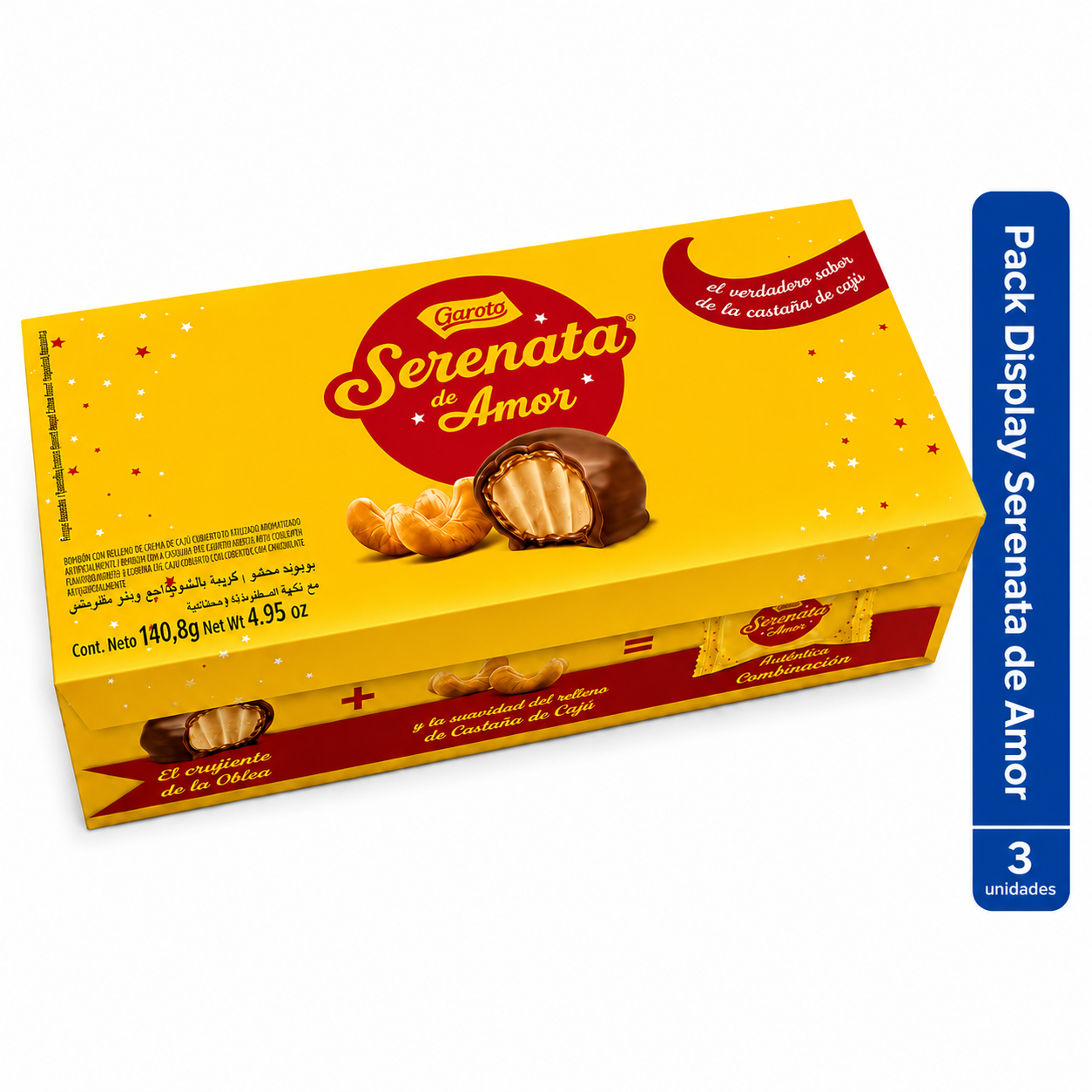 Pack 3 Garoto Serenata De Amor 140 5g-0