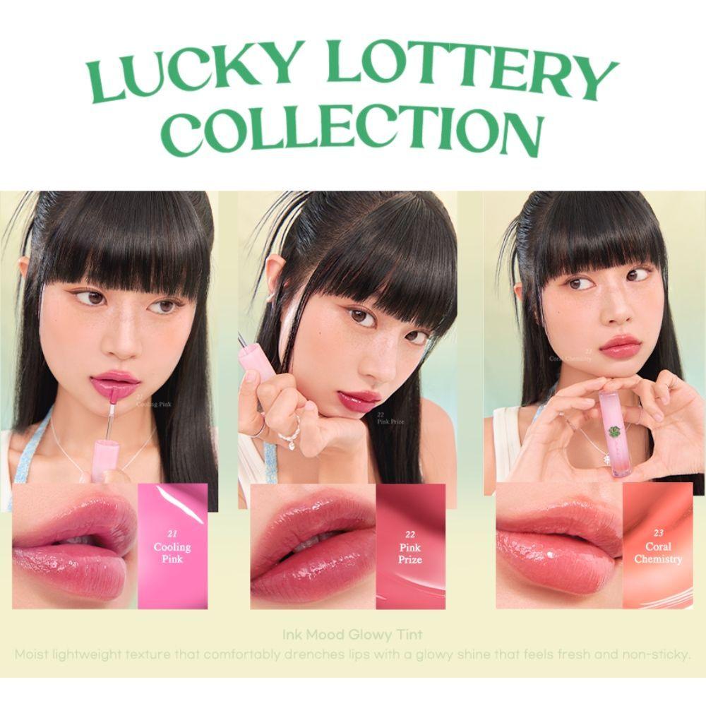 INK MOOD GLOWY TINT 021 COOLING PINK LUCKY LOTTERY-3