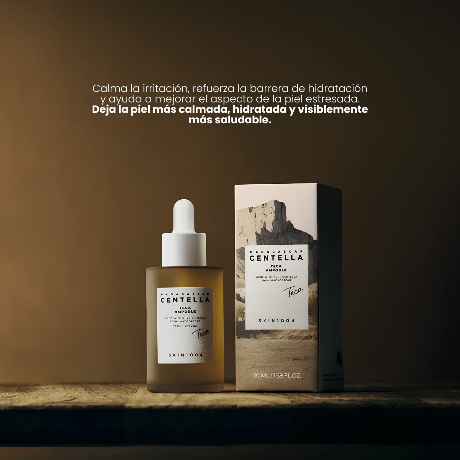 Ampolla Calmante e Hidratante Coreana con Centella TECA SKIN1004 50ml-2