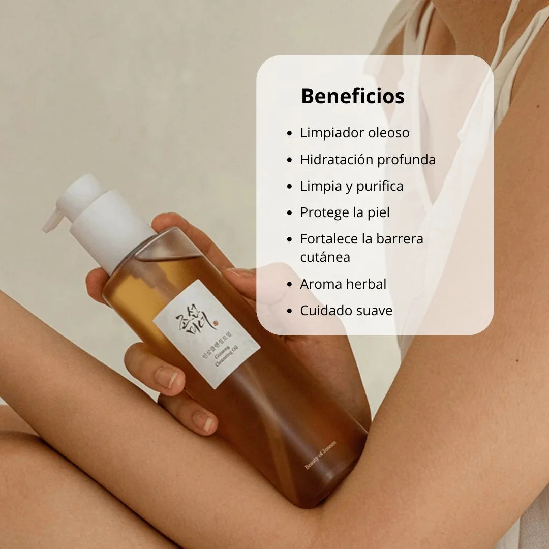 Beauty of Joseon Limpiador Ginseng Cleansing Oil 210ml-2