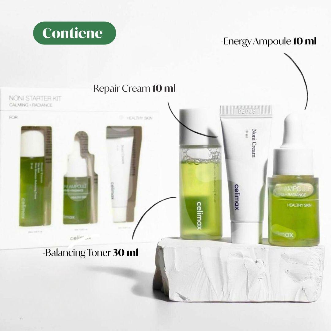 Celimax kit de prueba de NONI hidratante calmante 3 pasos-5