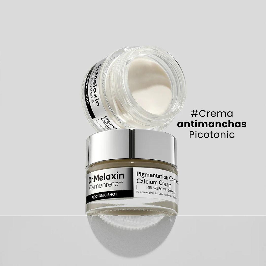 Crema despigmentante unifica el tono cemenrete picotonic DR MELAXIN-2
