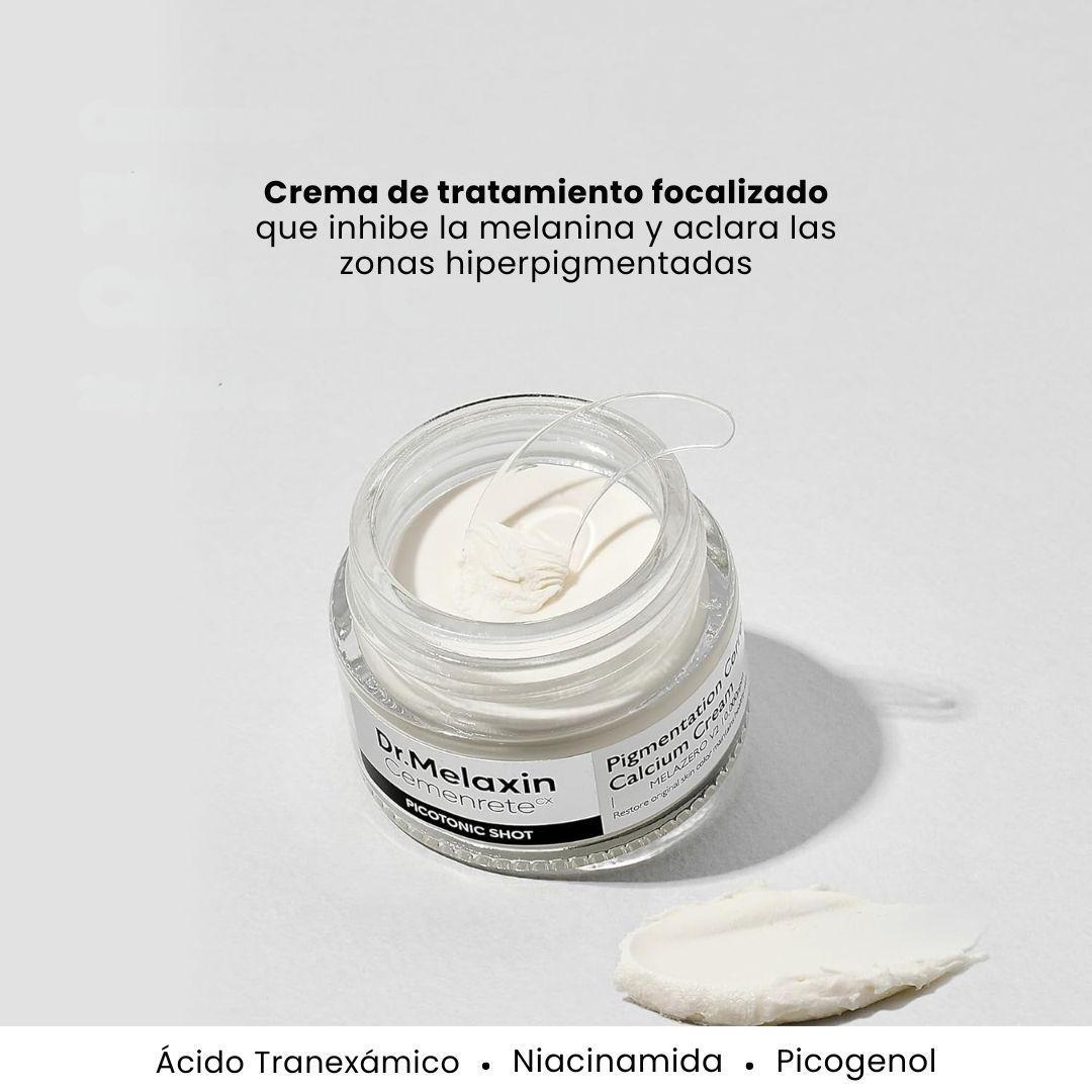 Crema despigmentante unifica el tono cemenrete picotonic DR MELAXIN-3