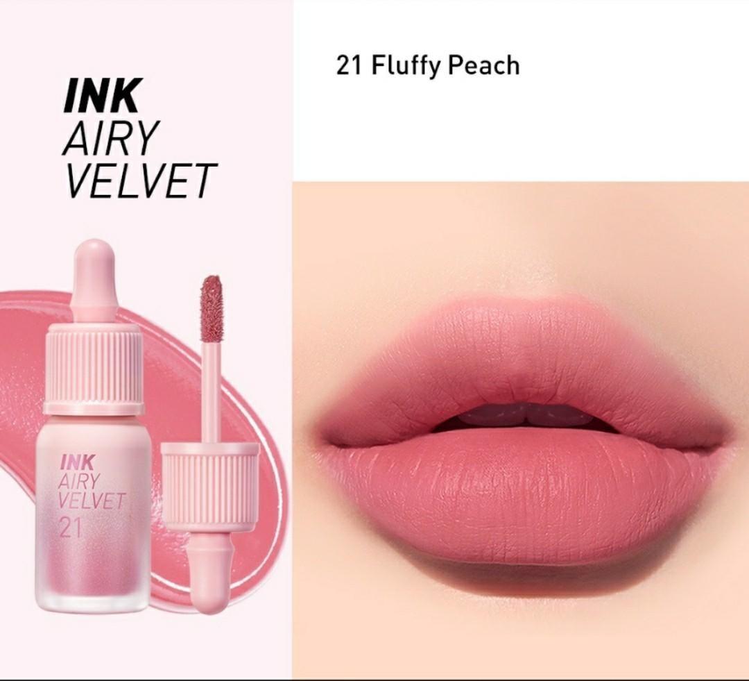 INK AIRY VELVET 021 FLUFFY PEACH-2