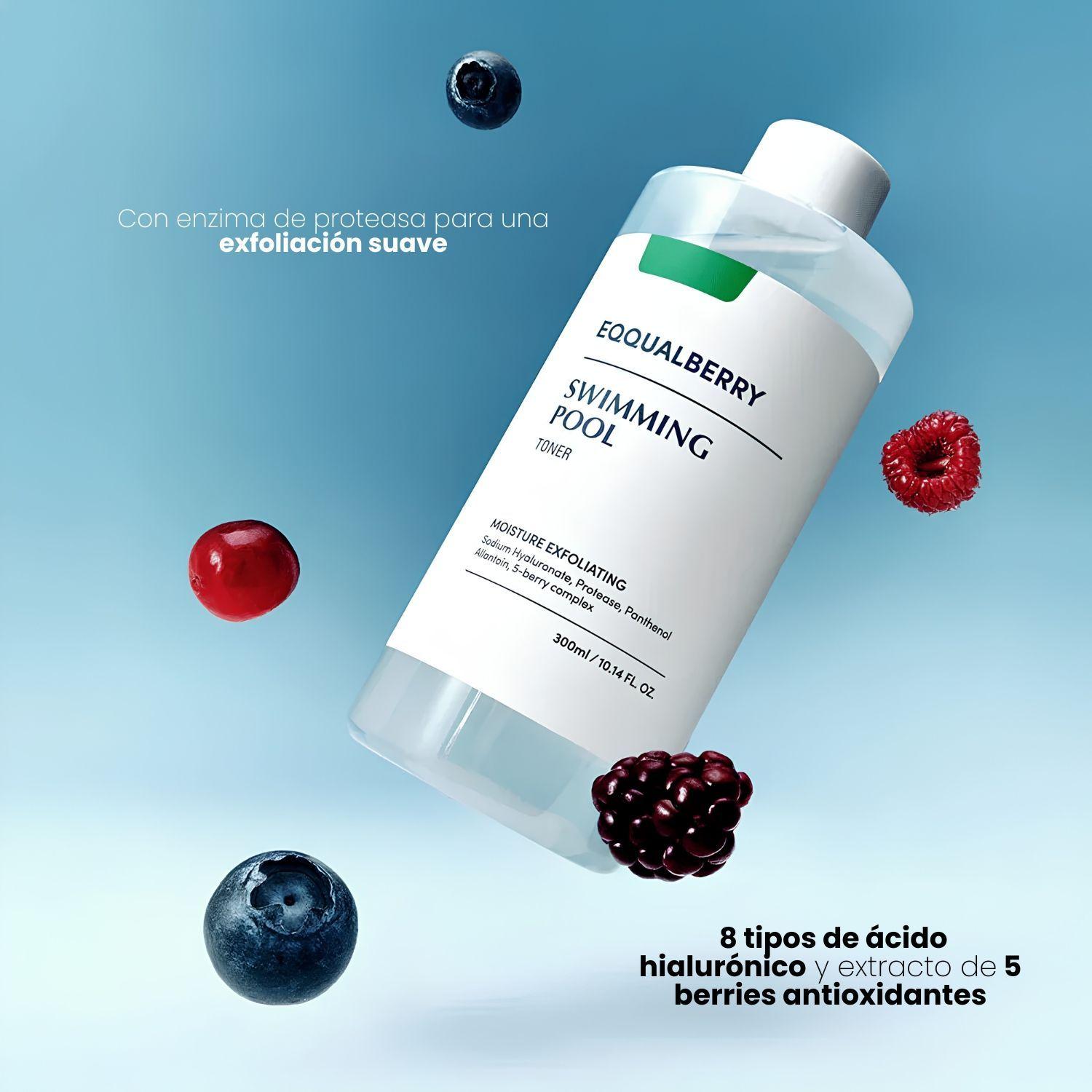 T nico Exfoliante Hidratante Coreano EQQUALBERRY Swimming Pool-2