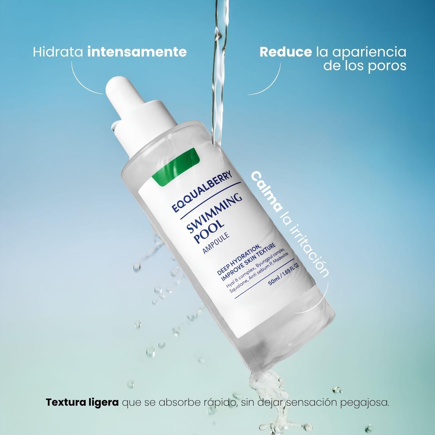 Serum Hidratante Coreano de cido hialur nico EQQUALBERRY 50ml-2