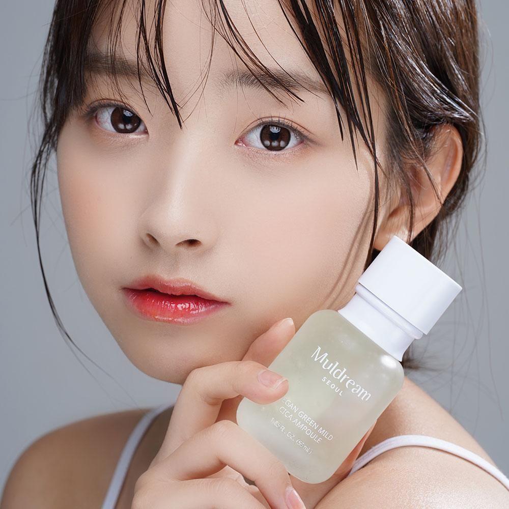 Muldream Ampolla Vegan green mild CICA ampoule-2
