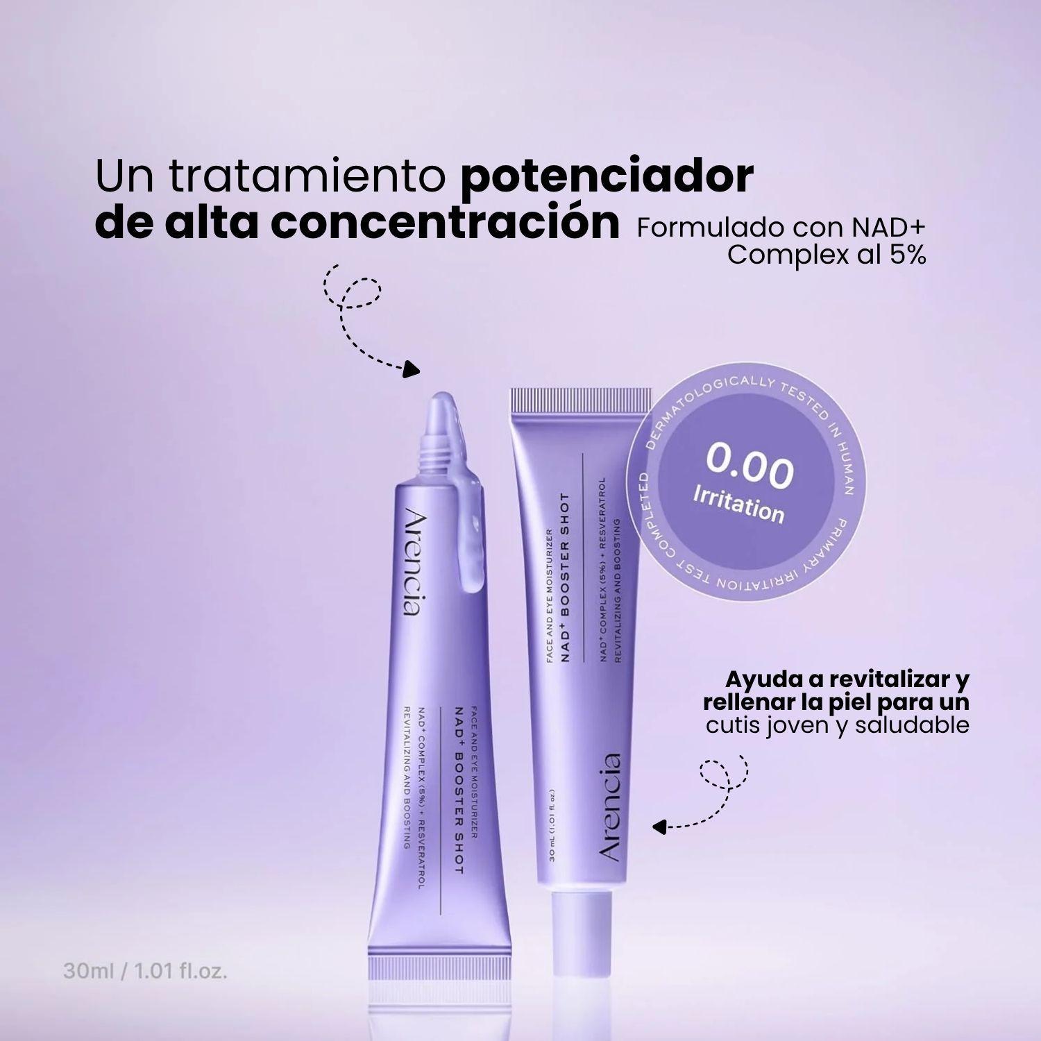 Tratamiento de NAD concentrado energizante marca ARENCIA 30ml-2