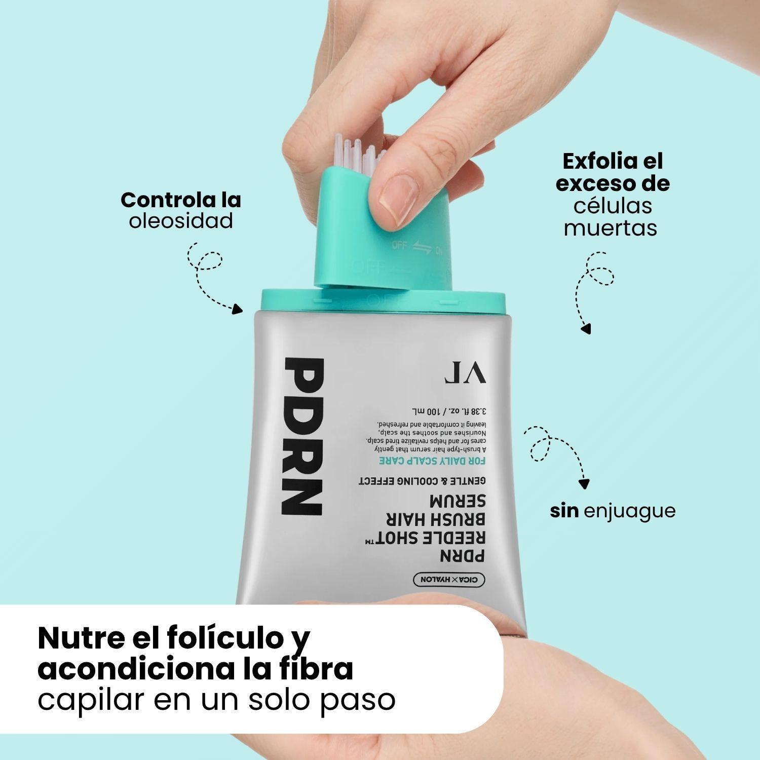 S rum Capilar 4 en 1 con CICA REEDLE y PDRN Vegetal marca VT COSMETICS 100ml-2