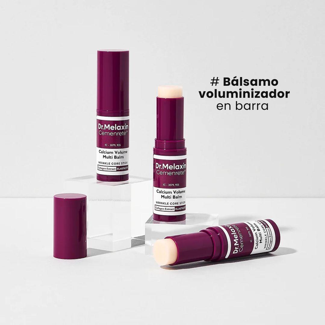 B lsamo facial en barra nutritivo reafirmante hidratante con calcio Dr Melaxin 9g-2