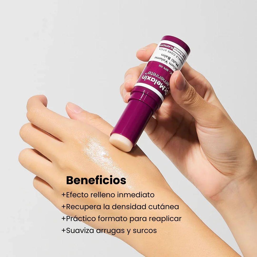 B lsamo facial en barra nutritivo reafirmante hidratante con calcio Dr Melaxin 9g-4