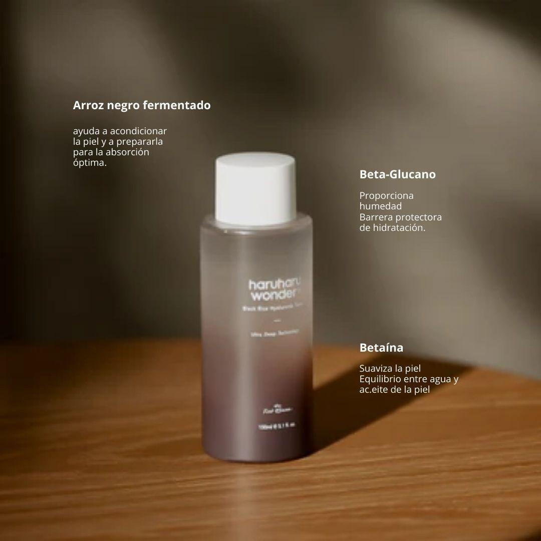 haruharu wonder Tónico Hialurónico de Arroz Negro - 150 ml-2