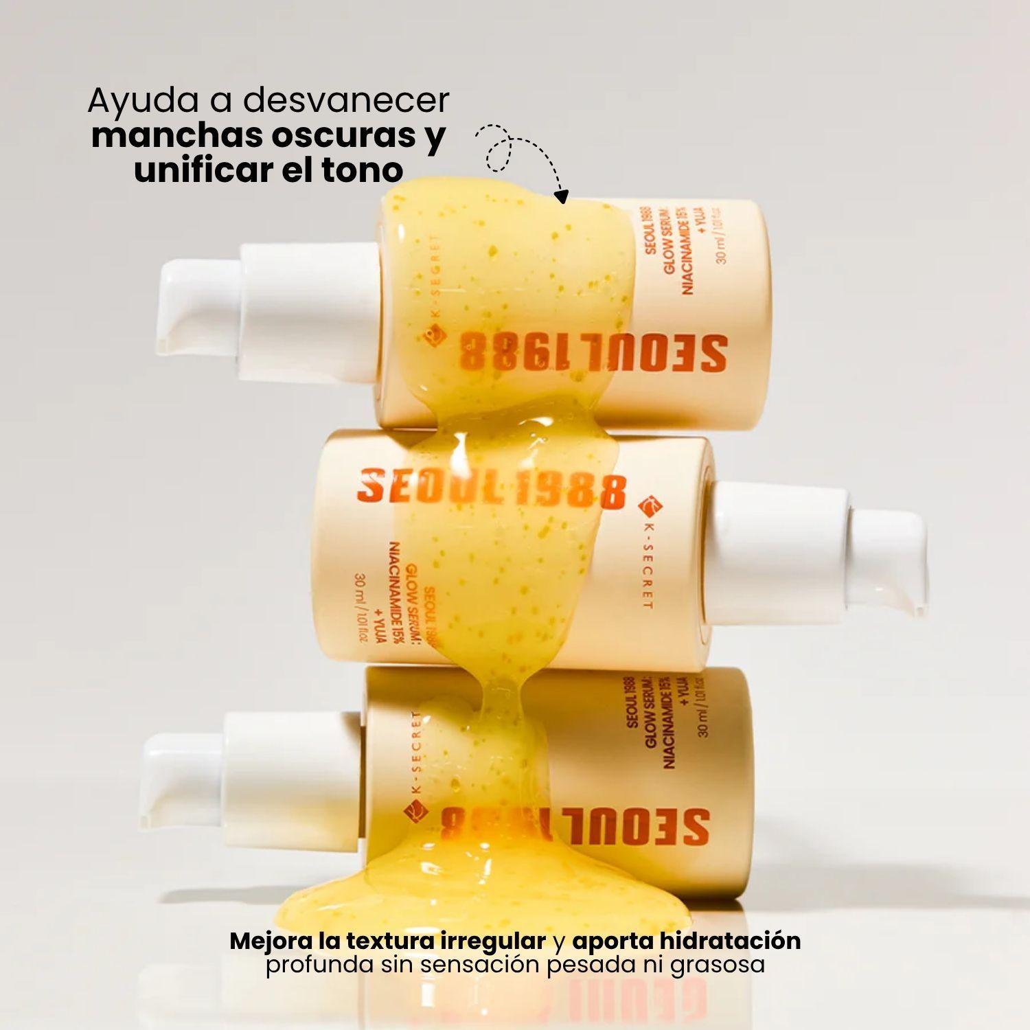 Serum de Alta Concentraci n de Niacinamida y Yuja Iluminador Hidratante Antioxidante KSECRET 30ml-2